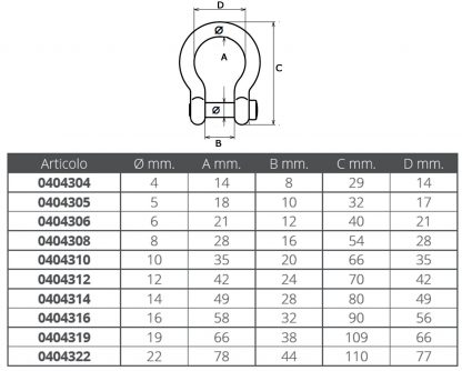 GRILLO INOX A CETRA Ø MM.16 - immagine 2