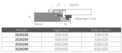 SPORTELLO IN L.L. MM 828X428 - immagine 2