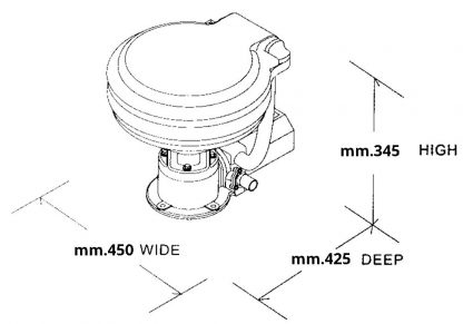 POMPA RICAMBIO WC 2424803 - immagine 2