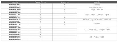 BARBOTIN X PROJECT X3 Ø MM. 8 - immagine 2