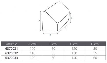 COPRISEDILE MM.120X60X140 - immagine 2