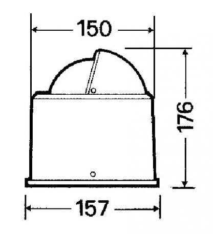 BUSSOLA BU2 GRAD. 2°+CERTIFICATO - immagine 2