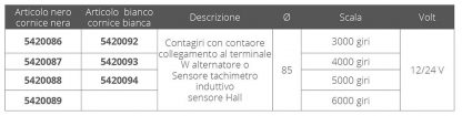 CONTAGIRI C/CONTAORE 3000 GIRI - immagine 2