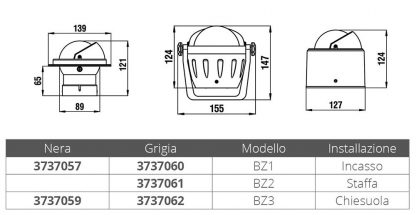 BUSSOLA BZ1 NERA - immagine 2