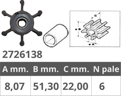 GIRANTE JABSCO 6303 JOHN. 09-824 P