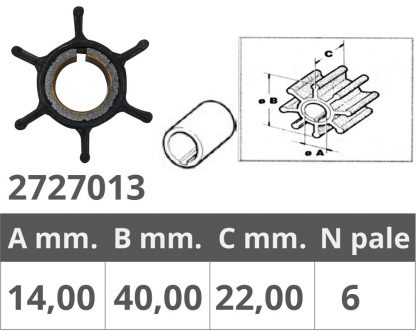 GIRANTE YAMAHA-MARINER 2T 6-15 HP - immagine 2