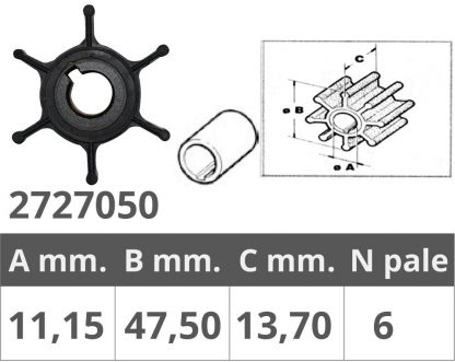 GIRANTE YAMAHA 2T 2 HP - immagine 2