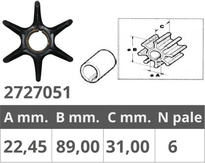 GIRANTE YAMAHA/MERCURY/SELVA 2/4T - immagine 2