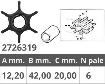 GIRANTE SUZUKI 2T 8-9,9 HP - immagine 2