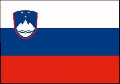 BANDIERA SLOVENIA CM.20X30