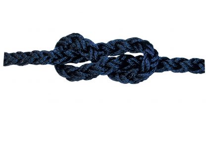 TRECCIA SQUARE LINE BLU NAVY ØMM.12