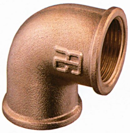 CURVA F-F IN BRONZO DA 3/4