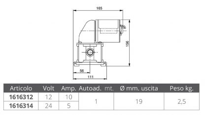 KIT VALVOLE PER 16312