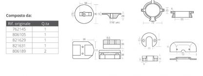 KIT ALL. MERCRUISER ALPHA I GEN II - immagine 2