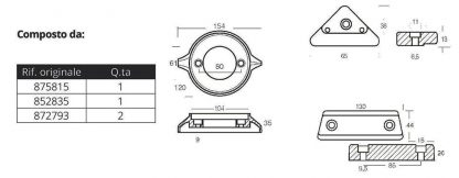 KIT ALLUMINIO VOLVO 290 C - immagine 2