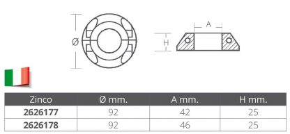 COLLARE MAX PROP Ø FORO MM.42 - immagine 2