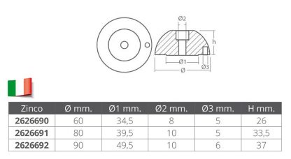 OGIVA J-PROP Ø MM.90 - immagine 3