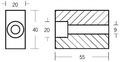 CUBO IN ALLUMINIO PER FUORIBORDO - immagine 2