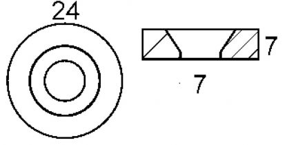 RONDELLA 2-25 HP IN MAGNESIO - immagine 2