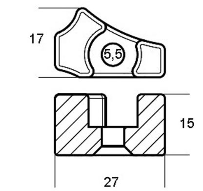 PIASTRINA YAMAHA 682-11325-00 - immagine 2