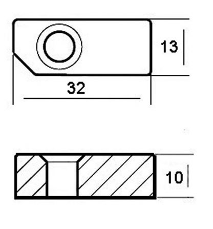 CUBO YAMAHA 63P-11325-01-00 - immagine 2