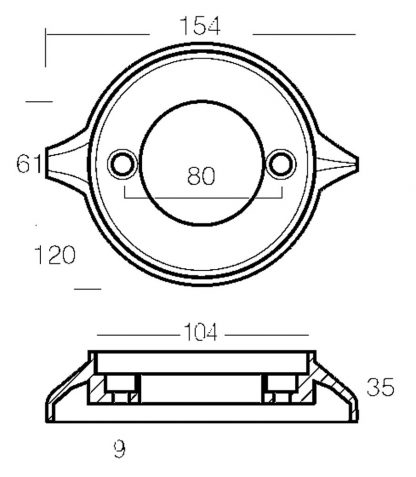 COLLARE 280 HP IN ZINCO - immagine 2