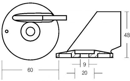 PINNA AL S/RAFFREDDAMENTO 75-85HP - immagine 2