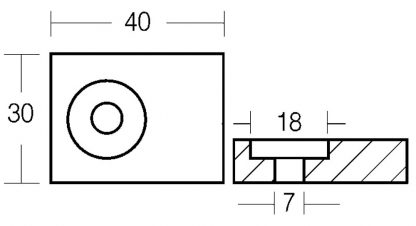 PIASTRINA IN MAGNESIO 65/115 HP - immagine 2