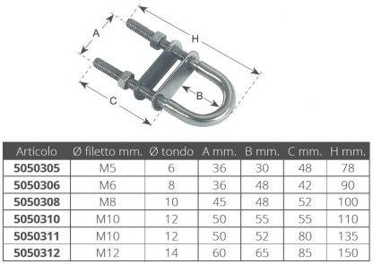 CAVALLOTTO INOX 316 Ø MM.5 - immagine 2