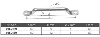 PONTICELLO INOX MM.50 - immagine 2