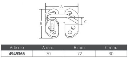 CERNIERA INOX 316 - immagine 2